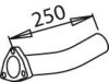 DINEX 50166 Exhaust Pipe